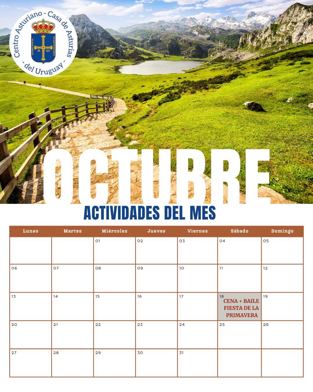 Calendario de Actividades